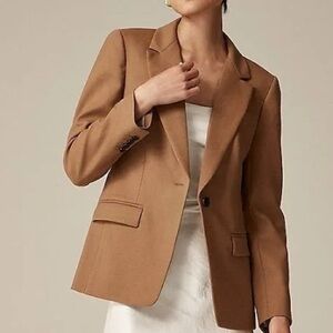JCrew Women’s Blazer. Camel. Professional/ Casual,classic look-always in style.